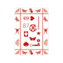 Amulette - Set De 2 Torchons Amulette Rouge / Blanc
