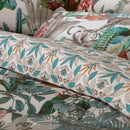 Zanzibar - Housse De Couette + Taie(s) D'Oreiller Satin De Coton Zanzibar Blanc
