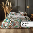 Zanzibar - Housse De Couette + Taie(s) D'Oreiller Satin De Coton Zanzibar Blanc