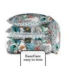 Zanzibar - Housse De Couette + Taie(s) D'Oreiller Satin De Coton Zanzibar Blanc