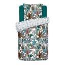 Zanzibar - Housse De Couette + Taie(s) D'Oreiller Satin De Coton Zanzibar Blanc