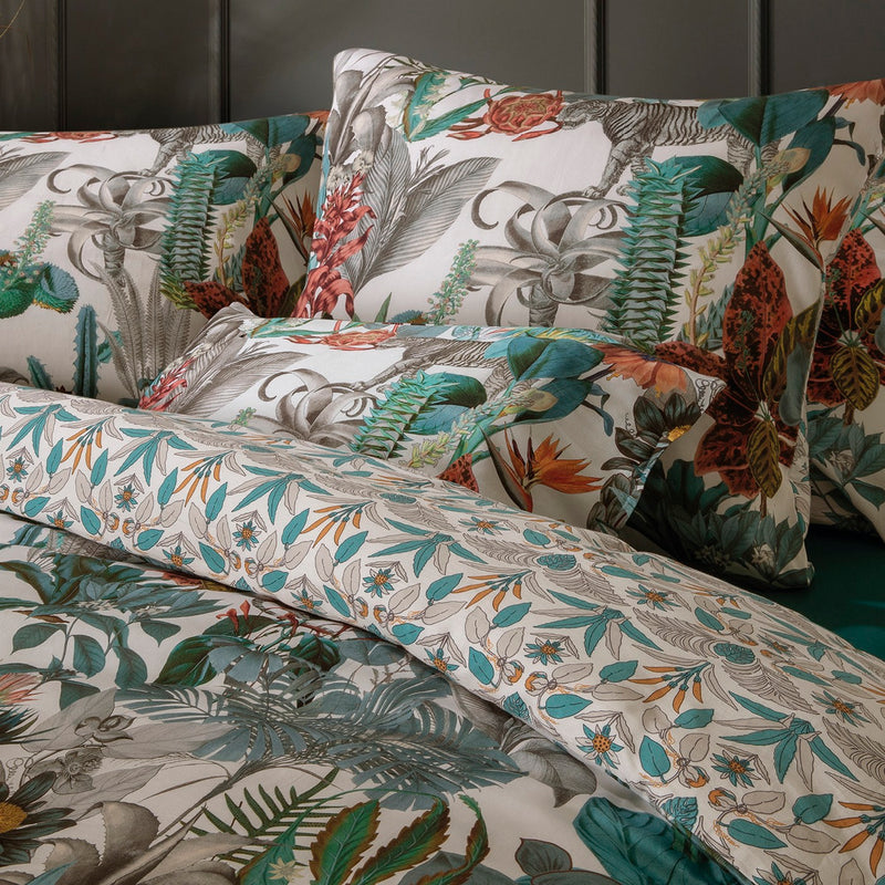 Zanzibar - Drap-Housse Satin De Coton Uni Vert