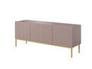 Kasha - Meuble Tv - Pieds Or - 2 Tailles