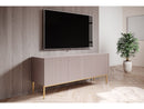 Kasha - Meuble Tv - Pieds Or - 2 Tailles