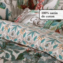 Zanzibar - Taie D'Oreiller Satin De Coton Zanzibar Blanc