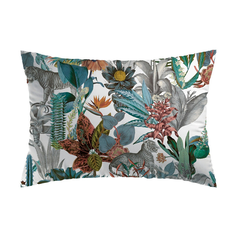 Zanzibar - Taie D'Oreiller Satin De Coton Zanzibar Blanc