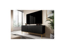 Kasha - Meuble Tv - Pieds Or - 2 Tailles