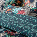 Zanzibar - Set De 2 Taies D'Oreiller Satin De Coton Zanzibar Bleu