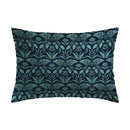 Zanzibar - Taie D'Oreiller Satin De Coton Zanzibar Bleu
