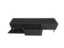 Kasha - Meuble TV - Pieds Noirs - 2 Tailles