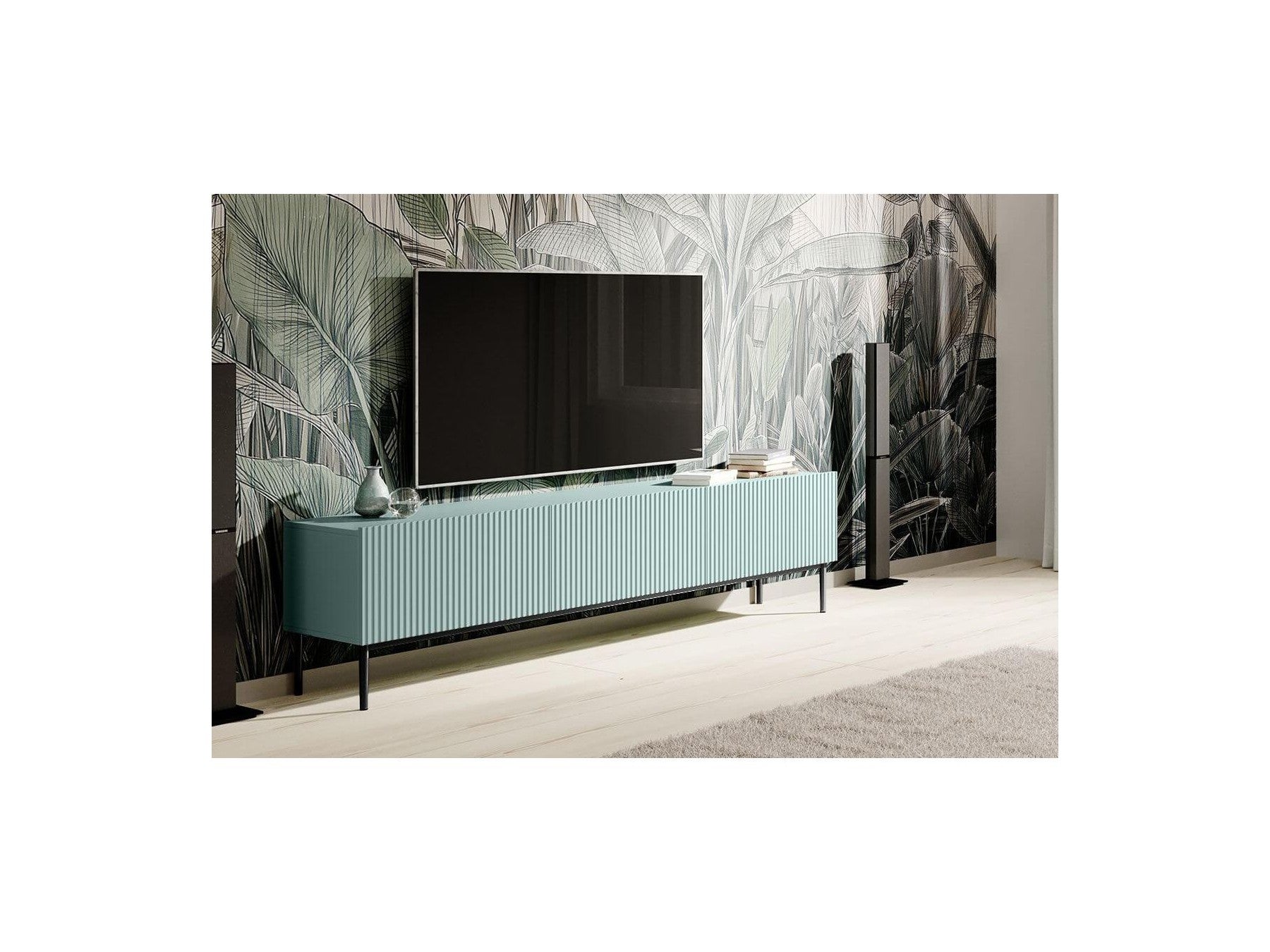 Kasha - Mueble de TV - Patas negras - 2 tamaños