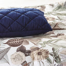 Housse De Coussin Bleu