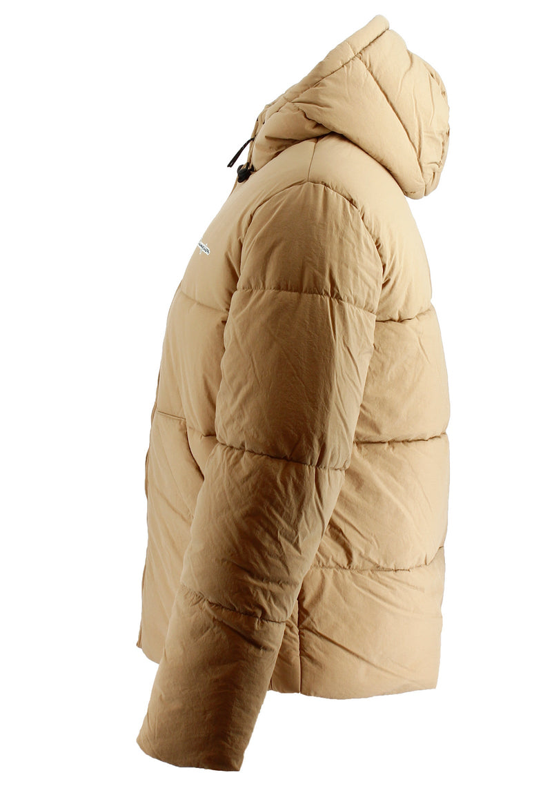 Doudoune À Capuche Champion - Marron