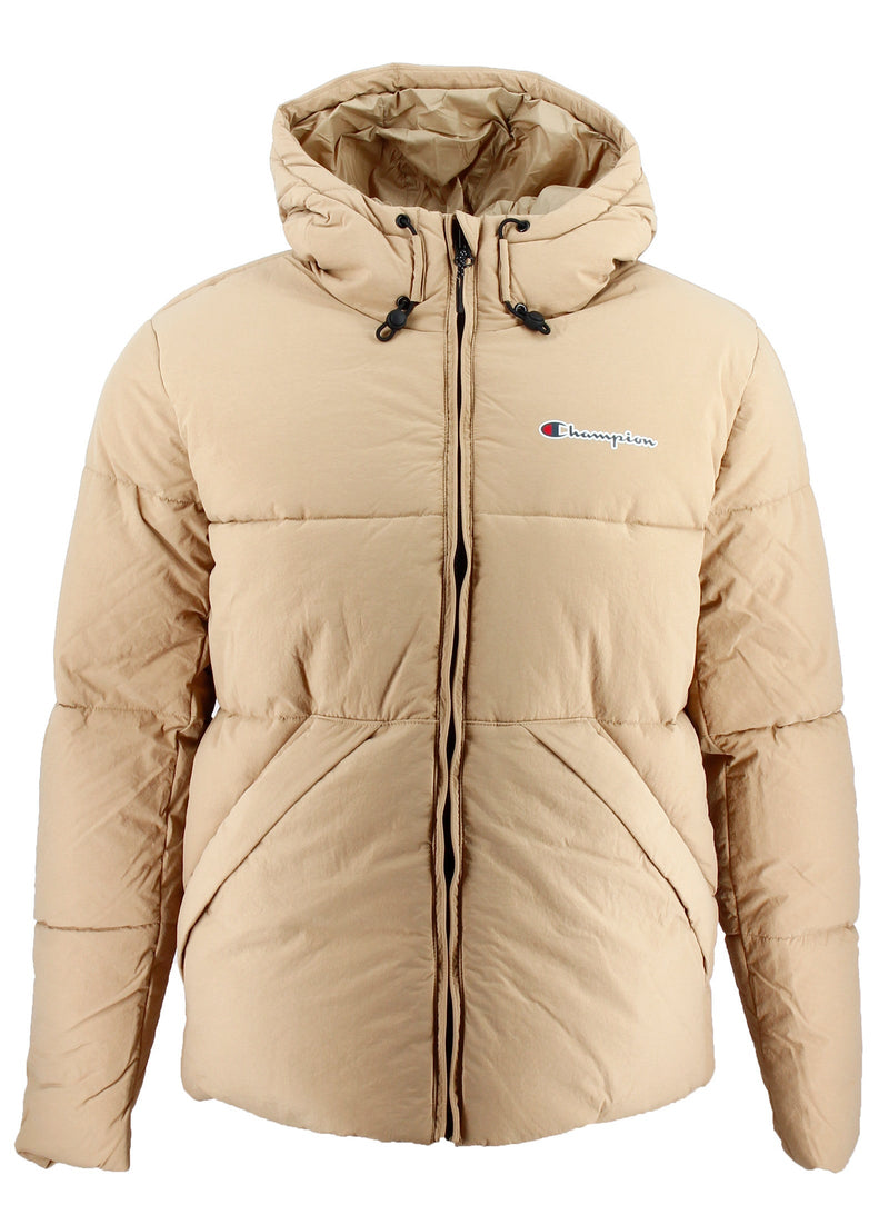 Doudoune À Capuche Champion - Marron