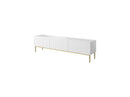 Kasha - Meuble Tv - Pieds Or - 2 Tailles