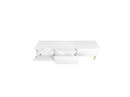 Kasha - Meuble Tv - Pieds Or - 2 Tailles