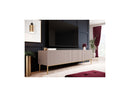 Kasha - Meuble Tv - Pieds Or - 2 Tailles