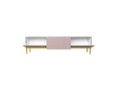 Kasha - Meuble Tv - Pieds Or - 2 Tailles