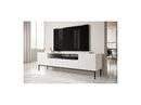 Kasha - TV Stand With Niche - Black Feet
