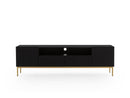 Kasha - Mueble TV con nicho - Patas doradas