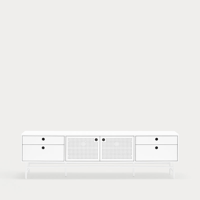 Punto - Meuble Tv - Blanc