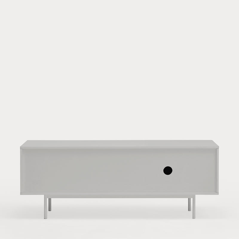 Sierra - Meuble Tv - Gris Clair & Chêne