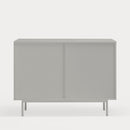 Sierra - Bureau De Table - Gris Clair & Chêne