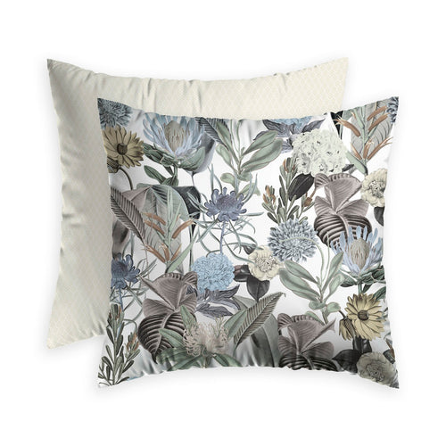 Garden - Taie D'Oreiller Satin De Coton Garden Taupe