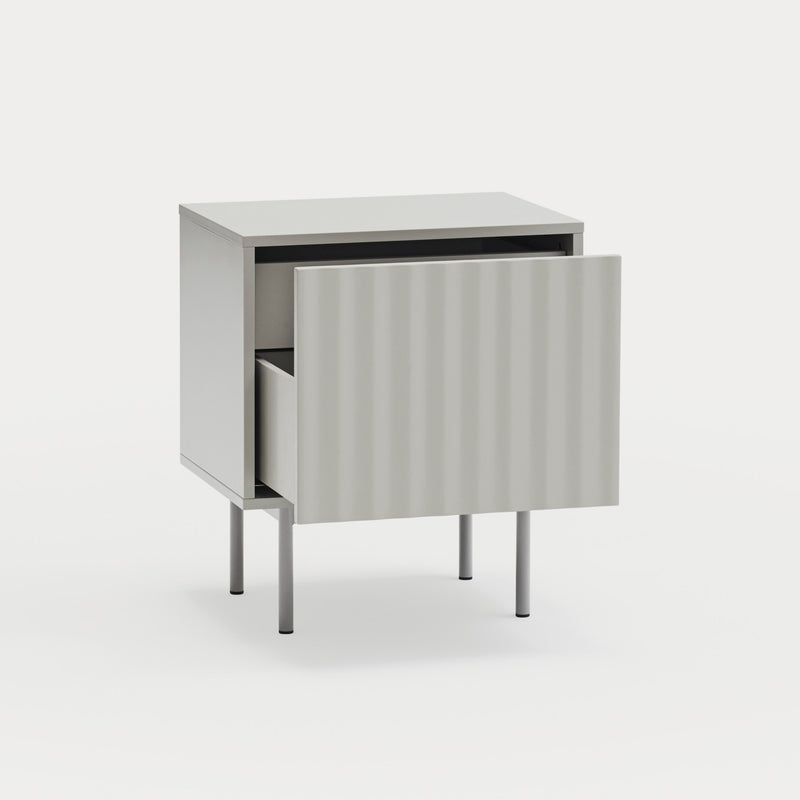 Sierra - Table D'Appoint 1Cp1C Int. - Gris Clair