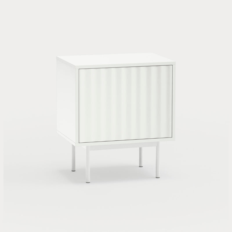 Sierra - Table D'Appoint 1Cp1C Int. - Blanc