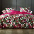 Garden - Set De 2 Taies D'Oreiller Satin De Coton Garden Fuchsia