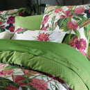Garden - Set De 2 Taies D'Oreiller Satin De Coton Garden Vert