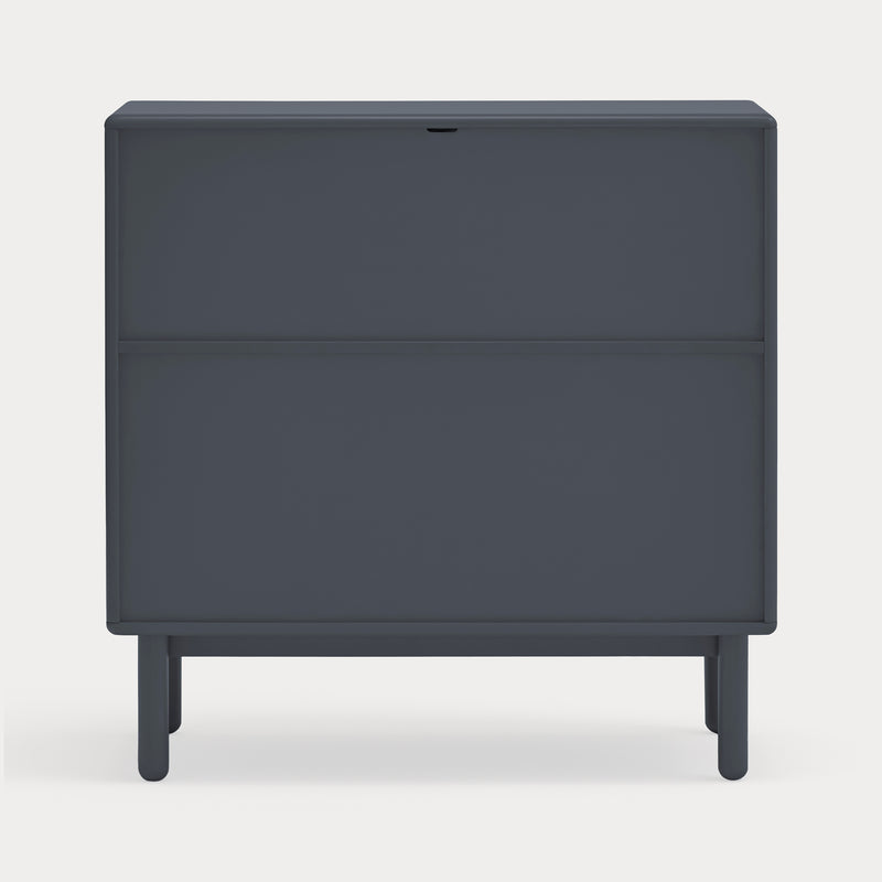 Corvo - Commode - Gris Anthracite & Chêne