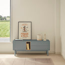 Corvo - Meuble Tv - Gris Perle & Chêne