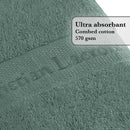 Set De 4 Gants De Toilette Vert Sauge