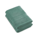 Set De 2 Draps De Bain Vert Bouteille