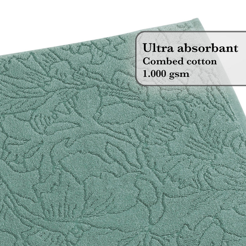 Tapis De Bain Vert Bouteille