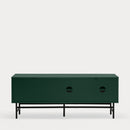 Punto - Meuble Tv - Vert & Noir