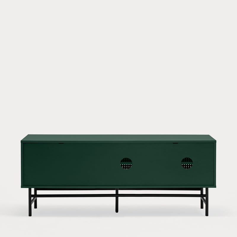 Punto - Meuble Tv - Vert & Noir