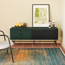 Punto - Meuble Tv - Vert & Noir