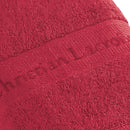 Set De 4 Gants De Toilette Bordeaux