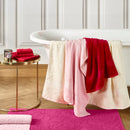 Set De 4 Gants De Toilette Bordeaux