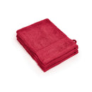 Set De 4 Gants De Toilette Bordeaux