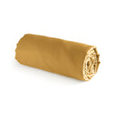 Uni - Drap-Housse Satin De Coton Uni Jaune