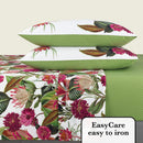 Garden - Ensemble De Draps Satin De Coton Garden Vert