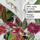 Garden - Ensemble De Draps Satin De Coton Garden Vert