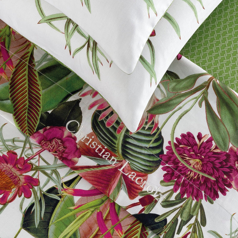 Garden - Ensemble De Draps Satin De Coton Garden Vert