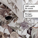 Garden - Ensemble De Draps Satin De Coton Garden Taupe