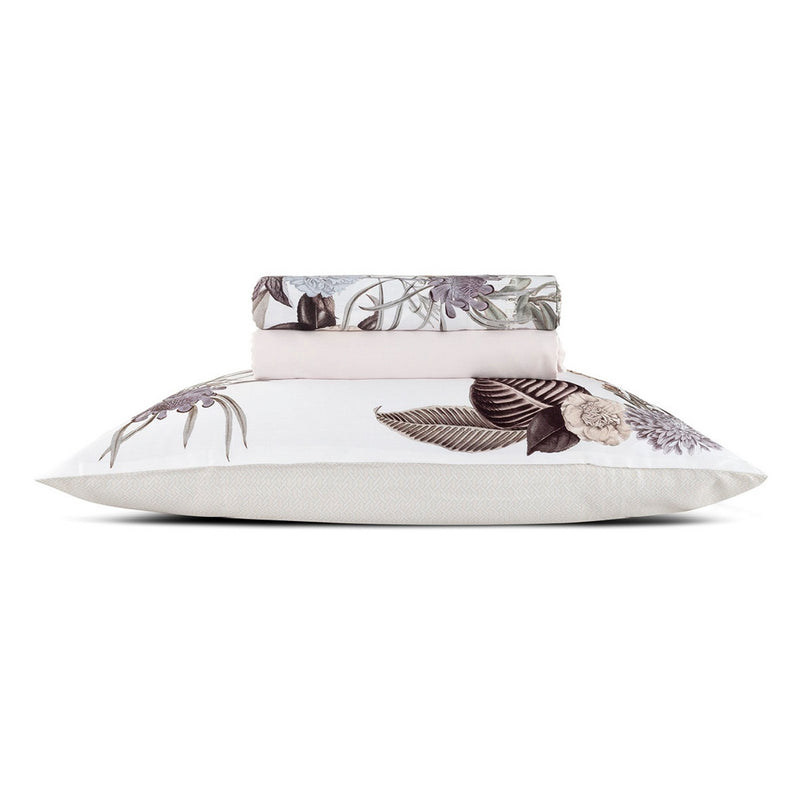 Garden - Ensemble De Draps Satin De Coton Garden Taupe