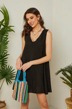 Vestido Negro - Mujer